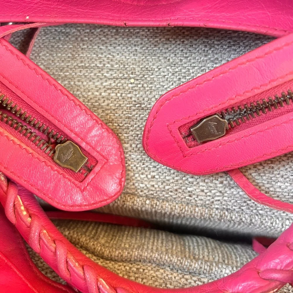 Balenciaga Agneau Classic Hardware City Sorbet Bag - Picture 10 of 11